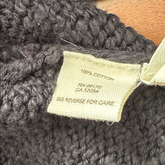 Free People Black Cardigan with Purple Trim - Picture 5 of 5